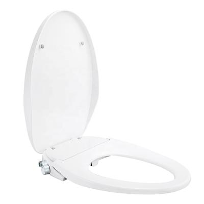 China HaoEhhl OEM/ODM Non-Electric Plastic Bathroom Non-Electric Bathroom Double Spout Soft Narrow Toilet Seat Bidet Seat WC PP Toilet Seat Cover With Female Wash for sale