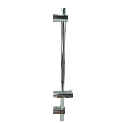 China Without Turnout Bathroom Accessories With Shower Holder Frame Adjustable Height And Angle Stainless Steel Sliding Bars for sale