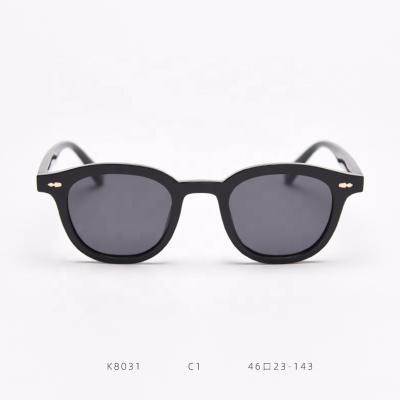 China Fashion Sunglasses Cat Eyes Shape Solid Color TR Sunglasses For Unisex YM-WY-K8031 for sale