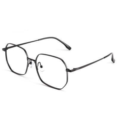 China Super Slim Comfortable Elastic Frame Irregular Shape Titanium Optical Frame Eyeglasses YT-J-66158 for sale