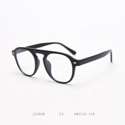 China Comfortable Unique Design Round Shape TR Optical Blue Light Blocking Frame Glasses YM-WY-J52008 for sale