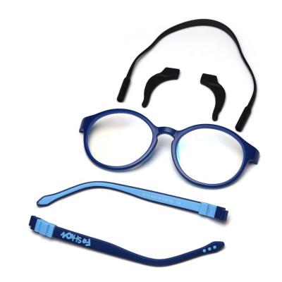 China Removable Anti Blue Light Anti Blue Light Glass TR90 Blue Light Blocking Children for sale