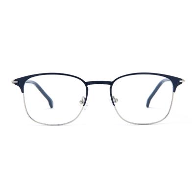 China Durable 2021 UTOP Fashion Square Optical Glasses Shade Stainless Steel Glasses for sale