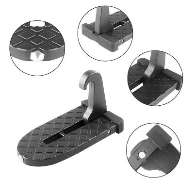 China With Safety Hammer Function Roof Pedal Protector Car Door Multifunctional Foldable Step With Safety Hammer Function for sale