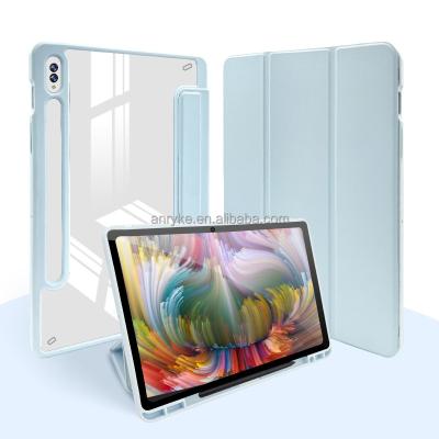 China 2022 New Ultra Thin Magnetic Leather Tablet Cover Waterproof Dustproof Shockproof For Samsung Galaxy Tab S8 Plus 12.4 Inch SM-X800 X806 Auto Sleep And Wake for sale