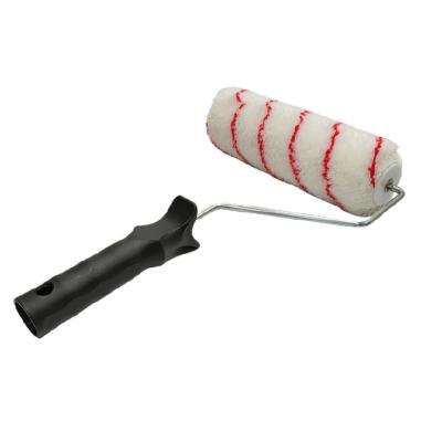 China American Factory Sale 9 Inch Red Pilou Polyester Paint Roller American Kind Brush for sale