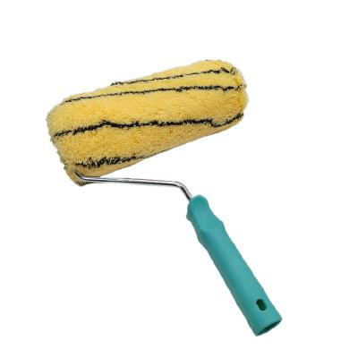 China Professional manufacturer of paint 10 inch long tiger skin wool paint roller brush for sale