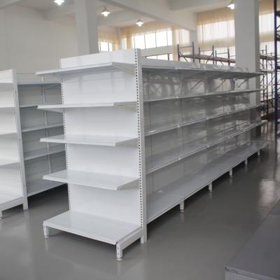 China Single Sided Supermarket Display Shelves for sale