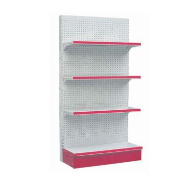 China Double-sided rack/supermarket gondola shelves/metal display rack/hypermarket for sale