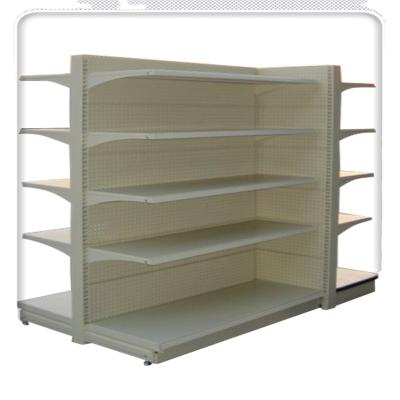 China Double sided supermarket wall shelves/gondola rack/mall display rack for sale