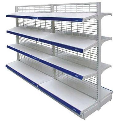 China Double-sided gondola shelf for cosmetic for sale