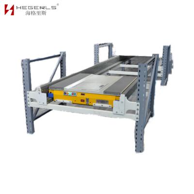 China Corrosion Protection Steel Structure Intelligent Warehouse Shuttle Radio Rack for sale