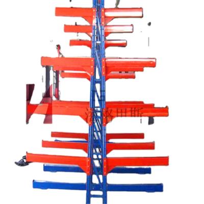 China Corrosion Protection Heavy Duty Single Sided Cantilever Rack For Pipe Storage for sale