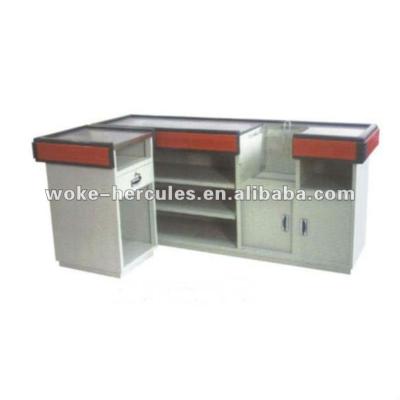 China Single Electric Cashier Counter Desk HGLS for sale