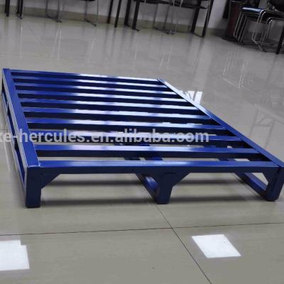 China Euro Pallet Single Faced Steel Pallet Heavy Duty for sale