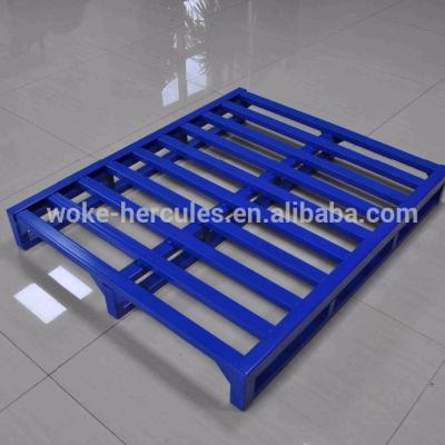 China Single Faced Heavy Duty Stackable Steel Pallet for sale