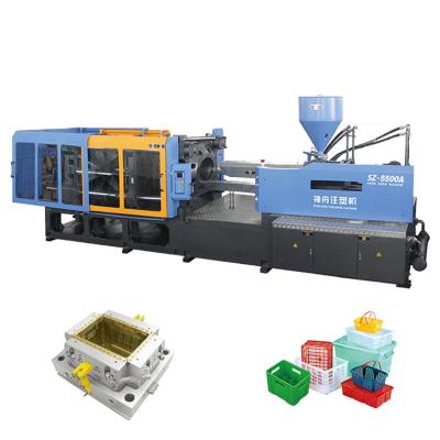 China Horizontal Plastic Crate Injection Molding Machine Making Machine / Plastic Crates For Fruits And Vegetables for sale