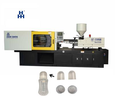 China Horizontal High Speed ​​Servo One Set Baby Bottle Making Machine Plastic Injection Molding Machine for sale