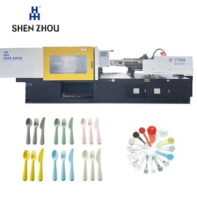 China Horizontal Plastic Spoon Make Making Machine Mold Price List Injection Molding Machine for sale