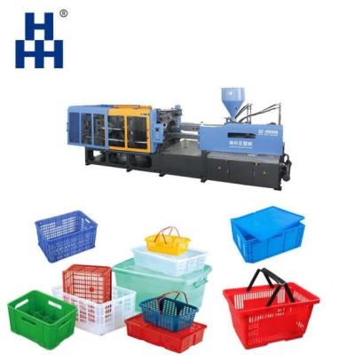 China Horizontal Vegetable Crates Basket Bucket Making Machine Bucket Hand Making Machine Injection Molding Machine for sale