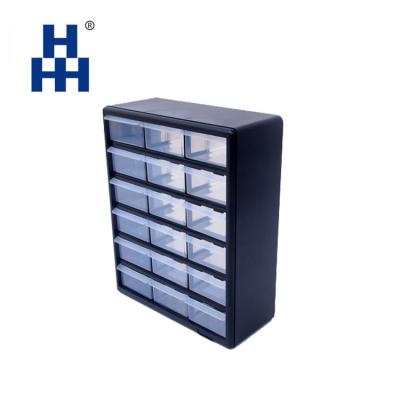 China Viable plastic tool box with 12 storage drawers for sale