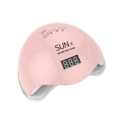 China Popular Led Sunlight Nail Gel Dryer Nail Fast Cure UV Lamp 5 Professional High Power LED Gel Nail Polish For 48W Beauty Equipments for sale