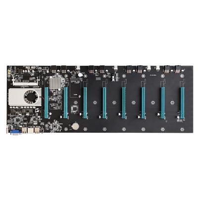 China Desktop ALL New S37 65mm SODIMM DDR3 SATA3.0 mSATA2.0 RJ45 VGA+HDMl-Compatible Motherboard 8 PCIE16X Graphics Card for sale