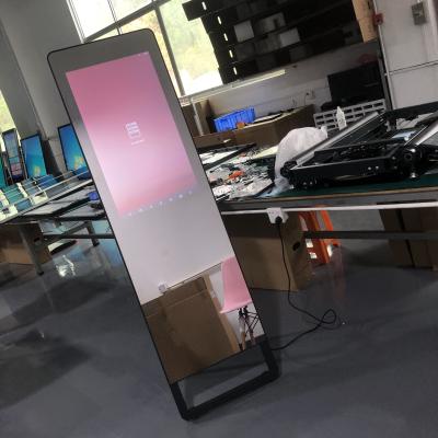 China 32 43 55 Inch Touch Screen Android Fitness Mirror Intelligent LCD Display Interactive Magic Mirror Display Advertising for sale