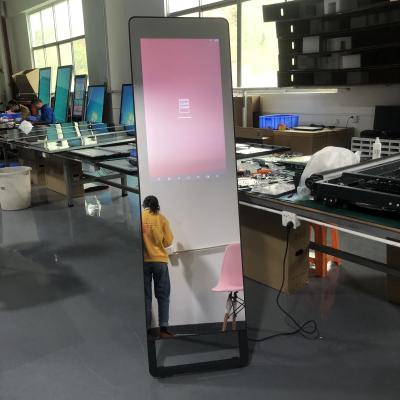 China Magic mirrors gym smart home cusom embedded touch screen mirror android wifi fitness mirror smart fitness mirror for sale