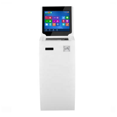 China Indoor Printer Self Service Printing Machine Stand Price Terminal Touch Screen Interactive Information Kiosk for sale