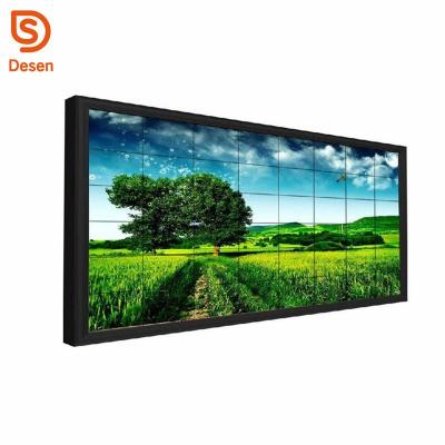 China 55 Inch Indoor Bezel Less Full HD LCD TV Video Wall 1920 X 1080 Wall Background for sale