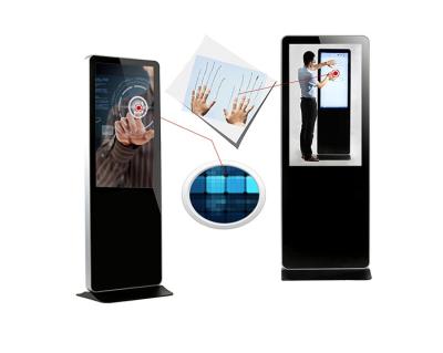 China 55 inch indoor free standing digital sinage led lcd advertising equipment for sale