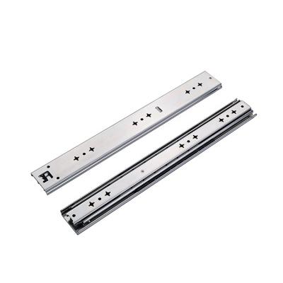 China Storage drawers 53mm 120kgs 2.0mm thickness super heavy duty heavy duty loading zinc electriplating Jieyang hardware drawer slide for sale