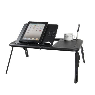 China Portable Laptop Desk (Height) Folding Adjustable Plastic Laptop Table Laptop Desk for sale