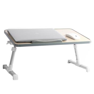 China Portable Folding Laptop Table (Height) Adjustable Wooden Laptop Table for sale