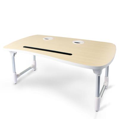 China (Size) Popular Adjustable Desk Study Wooden Folding Table For Kids Laptop Table for sale