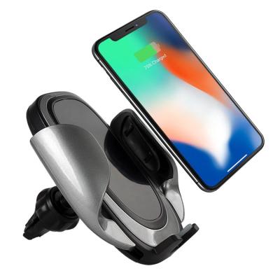 China Mobile Phone 2 in 1 10W 7.5w Gravity Car Mount Phone Fast Wireless Charger for Phone for sale