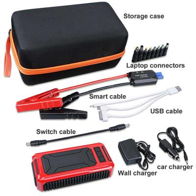 China Motor 18000 MAH Car Jump Initiator Jump Starter 12v Multifunctional Cars 600 Peak Current Jump Starter for sale