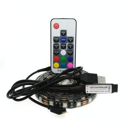 China Residential TV Lighting Kit Accent /Ambient TV Lighting Precut USB LED RGB TV Strip Lights Backlight Kit with Remote for TV, PC, Home for sale