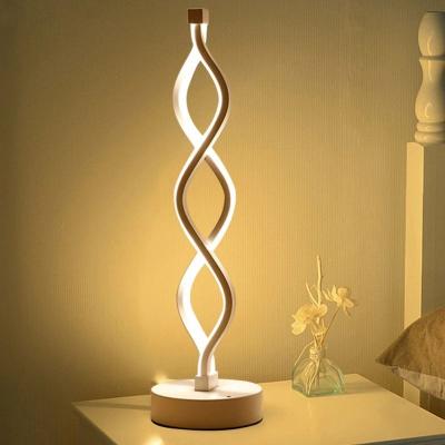 China Light Luxury 16mm Diameter Round Table Lamp 360 Degree Rotating Light Line Lamp for sale