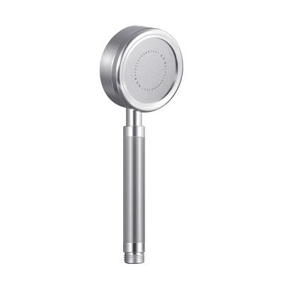 China Heavy Duty Wall Mounted Handheld Shower Head 304 Stainless Steel Fall Bathroom Rainfall Saving Shower Head Without Diverter for sale