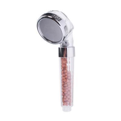 China Modern Therapy Shower Water Bathroom Negative Ion SPA Shower Head With Shower Filter Head High Pressure Spray for sale