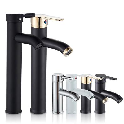 China Basin Faucets Stainless Steel Kitchen Bathroom Single Hole Waterfall Faucet Single Flow Waterfall Sink Deck Mounted Sprayer Hotel for sale