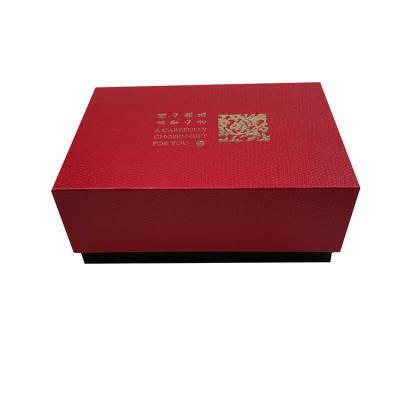 China Recycled Materials Logo Luxury Custom Hot Stamping Tea Container Packaging Eco Friendly Packaging For Tea for sale