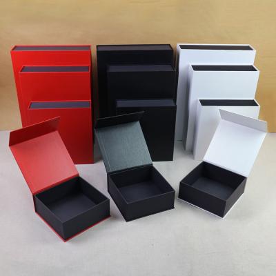 China Hot Sales Recycled Materials Logo Packaging Cardboard Boxes Book Shape Custom Box Magnetic Paper Gift Box for sale