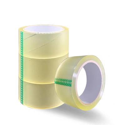 China Recycled Materials Tape Transparent Clear Packing Cardboard Sealing Tape for sale