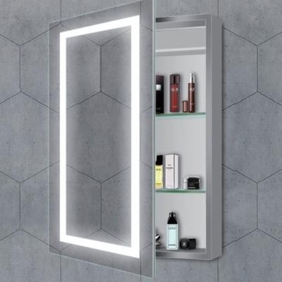 China Bathroom / Bedroom Anti - Fog Bathroom Mirror Cabinet With Lights Led Mirror Front Light Modern Led Makeup for sale