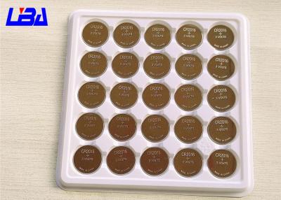 China High Energy Density CR2016 Button Batteries For Digital Thermometer for sale