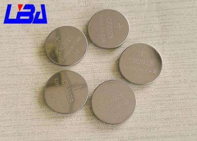 China Eco - Friendly Button Cell Battery , Durable Battery Cr2025 3v For Watch for sale