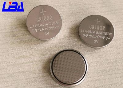 China Cor alta elétrica da prata do dreno da bateria 16MM*3.2MM do botão dos brinquedos 120mAh CR1632 à venda